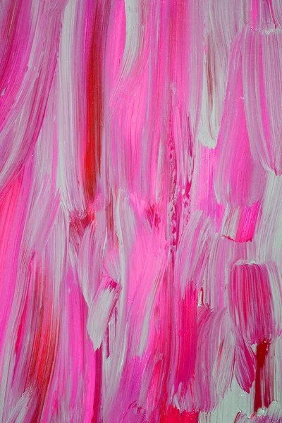 Barevná Malba Textury Jako Pozadí Růžový Červený Šedý Abstraktní Vertikální — Stock fotografie