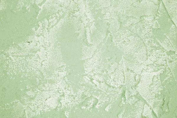 Betonová Textura Jako Pozadí Zelený Bílý Horizontální Obraz Barevné Štukové — Stock fotografie