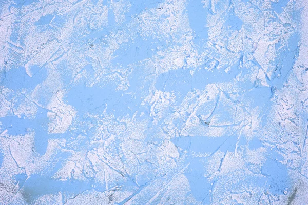 Τσιμεντένια Υφή Φόντο Μπλε Και Άσπρη Οριζόντια Εικόνα Πολύχρωμο Φόντο — Φωτογραφία Αρχείου