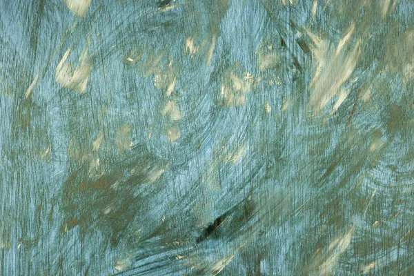 Peinture Colorée Texture Bois Comme Fond Image Horizontale Abstraite Bleue — Photo