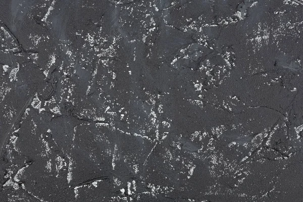 Τσιμεντένια Υφή Φόντο Ασπρόμαυρο Τούβλο Τοίχου Οριζόντια Εικόνα — Φωτογραφία Αρχείου