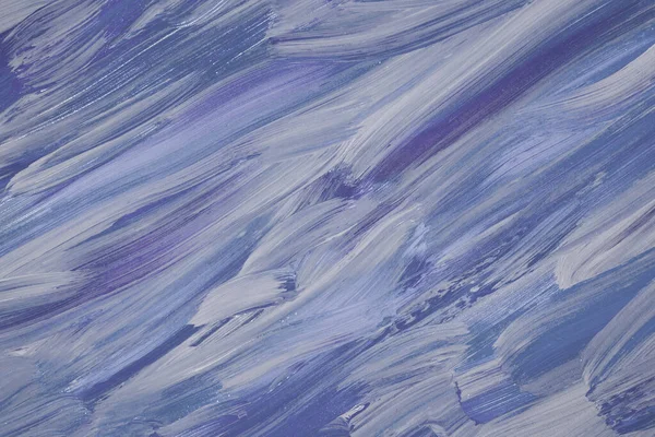 Barevná Malba Textury Jako Pozadí Modrý Šedý Abstraktní Horizontální Obraz — Stock fotografie