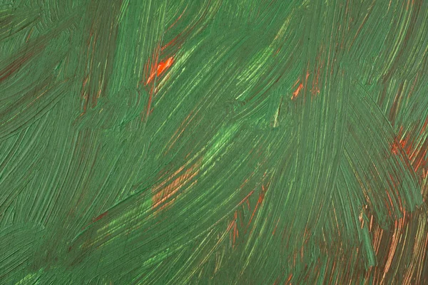 Colorful Painting Texture Background Green Red Abstract Horizontal Mage Acrylic — Photo