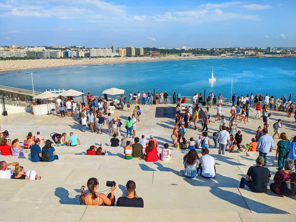 Porto Portugal September 2022 Люди Відкритому Дні Порту Відвідують Дах Ліцензійні Стокові Фото