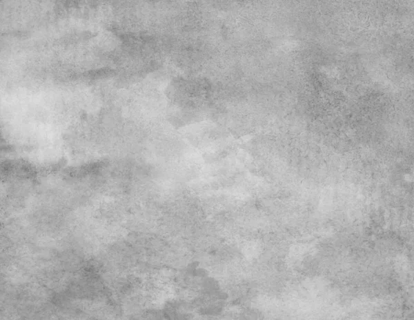 Сірий Акварельний Фон Рука Пофарбована Пензлем — стокове фото
