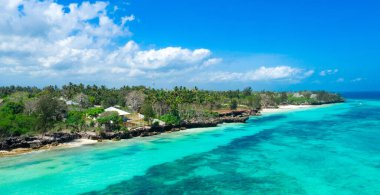 Zanzibar 'da şaşırtıcı kuş bakışı manzara