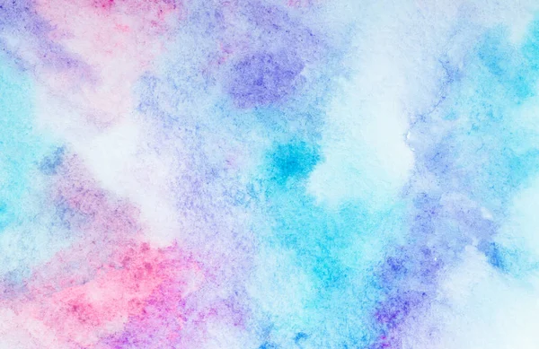  Renkli suluboya arka plan. Fırçayla boyanmış el.