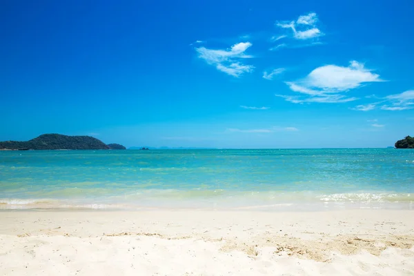 Sand Des Karibischen Strandes Tropisches Meer — Stockfoto