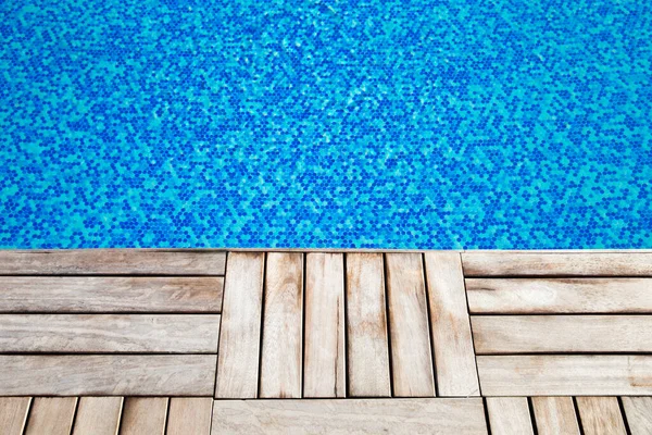 Blaues Schwimmbad Hintergrund Des Wassers Schwimmbad — Stockfoto
