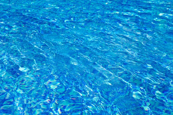 Piscina Azul Fondo Agua Piscina — Foto de Stock