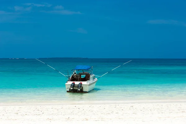 Playa Tropical Vacaciones Verano Concepto Vacaciones Para Turismo —  Fotos de Stock