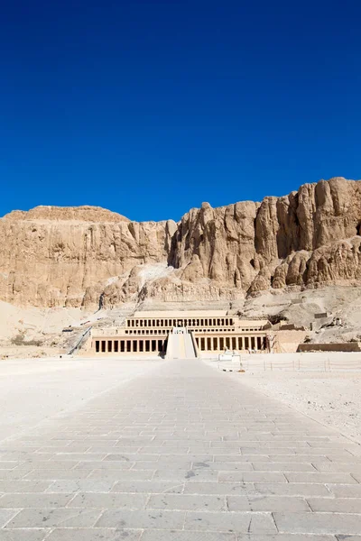 Der Tempel Der Hatschepsut Bei Luxor Ägypten — Stockfoto