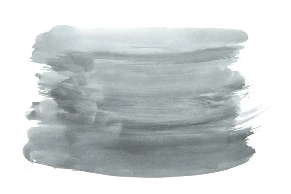 Μαύρη Υδατογραφία Αφηρημένη Ζωγραφισμένα Πινελιές Μελάνι Που Χαρτί Ακουαρέλα — Φωτογραφία Αρχείου