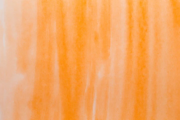 テキストや画像のためのスペースを持つオレンジ色の水彩背景 — ストック写真