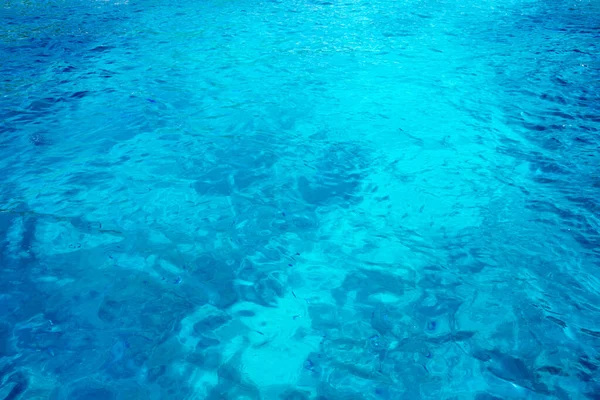 热带马尔代夫蓝海背景 — 图库照片