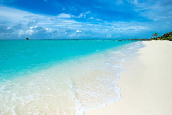 Пляж Тропическое Море Пляж Пейзаж — стоковое фото