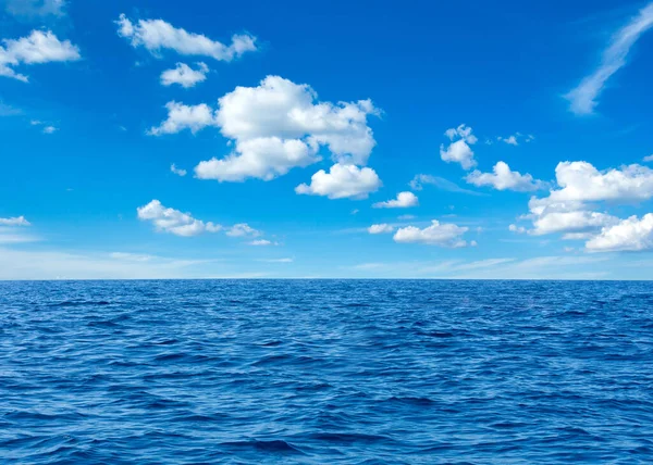 Blue Sunny Sea Water Surface — Stock Photo, Image