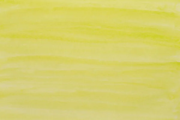 Желтый Акварельный Фон Кистью — стоковое фото