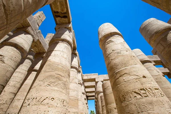 Antike Ruinen Des Karnak Tempels Ägypten — Stockfoto