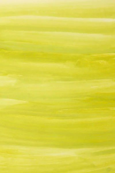 Žlutá Akvarel Pozadí Ručně Malováno Štětcem — Stock fotografie