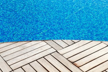 Mavi Yüzme Havuzu, yüzme havuzunda su arka plan.