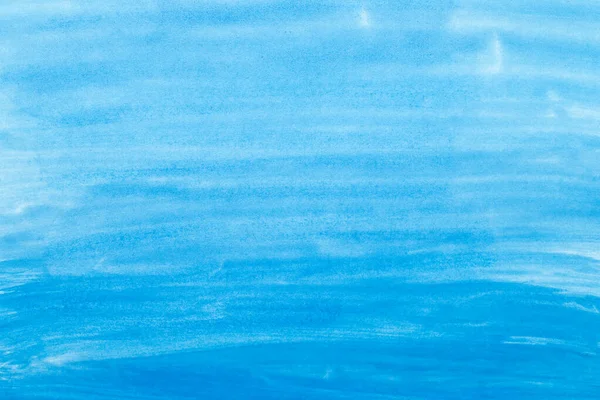 Streszczenie Niebieskiego Tła Akwareli Kolor Rozpryskuje Się Papierze Ręcznie Rysowane — Zdjęcie stockowe