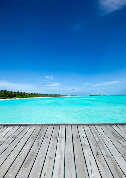 Strand Und Tropisches Meer Strandlandschaft — Stockfoto