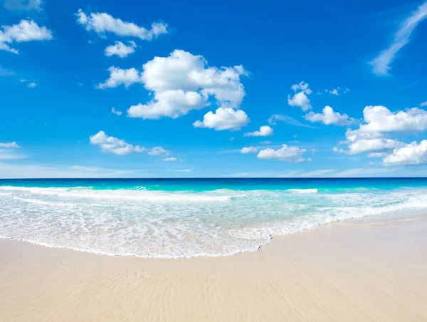 Plaj Güzel Tropikal Deniz — Stok fotoğraf