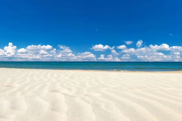 Hermosa Isla Tropical Maldivas Con Playa — Foto de Stock