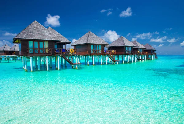 Praia Tropical Maldivas — Fotografia de Stock