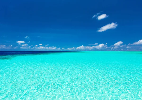 Pláž Tropické Moře Příroda Pozadí — Stock fotografie