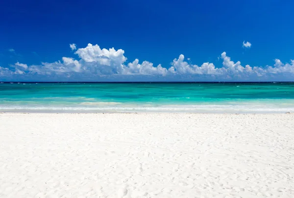 海滩和热带海 蓝海蓝天 — 图库照片