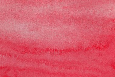 Kırmızı suluboya doku. Suluboya kırmızı arka plan resmi. Soyut suluboya el boyası arka plan.
