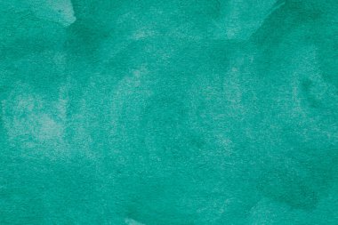 Yeşil watecolor arka planı. Elle boyanmış yeşil suluboya. Soyut suluboya arkaplanı