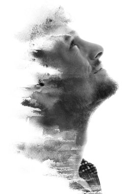 Paintografi. Dramatik resim ve neşeli bir portre.