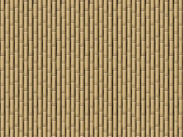Kahverengi Bambu Desenli Arka Plan Vektör Illüstrasyonu — Stok Vektör