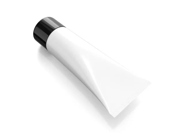 Cosmetic Tube White Background Illustration — Stock fotografie