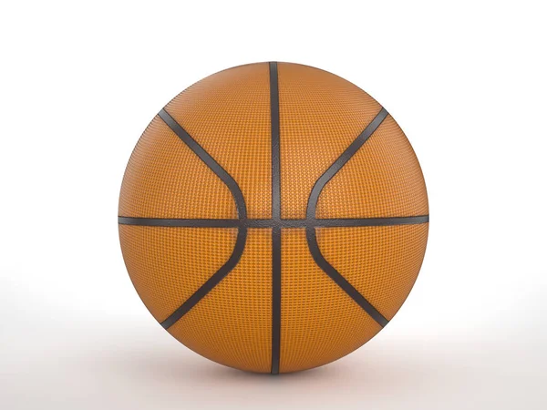 Basketball Ball White Background Illustration — Stock Photo, Image