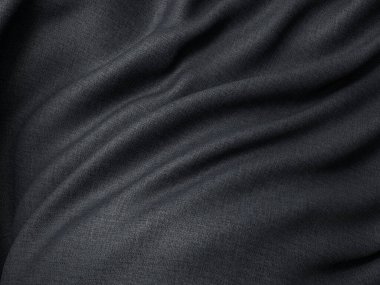 Kırışık kumaştan oluşmuş bir arka plan. 3d illüstrasyon.