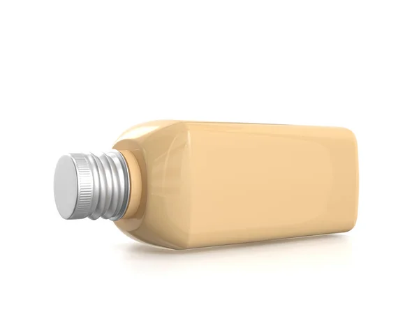 Ceramic Bottle White Background Illustration — Stock Photo, Image