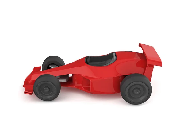 Toy Race Car White Background Illustration — Stock Photo, Image