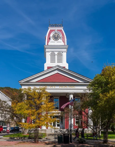 Montpelier Ekim 2022 Montpelier Vermont Eyalet Mahkemesi Binası — Stok fotoğraf