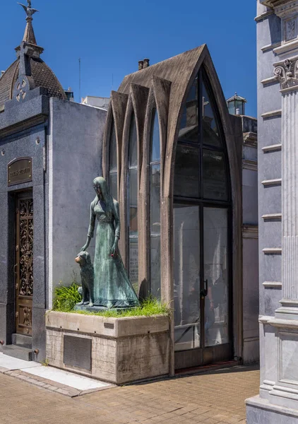 Buenos Aires Argentina Febbraio 2023 Celebre Tomba Liliana Crociati Szaszak — Foto Stock