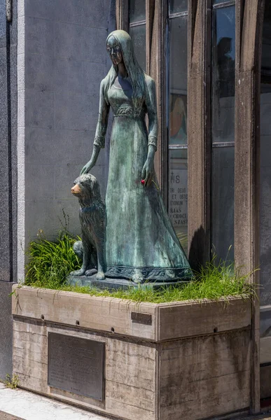 Буэнос Айрес Аргентина Февраля 2023 Года Знаменитая Могила Лилианы Кроциати — стоковое фото