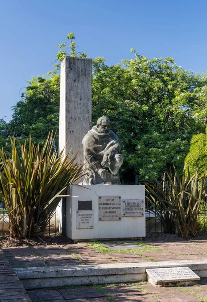 San Isidro Argentina Лютого 2023 Статуя Капітана Домінго Акассусо Відновленій — стокове фото