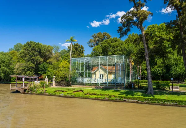 Tigre Argentina Лютого 2023 Glass Закрив Будинок Президента Сарм Єнто — стокове фото