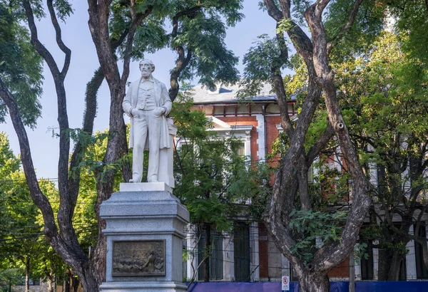 San Isidro Αργεντινή Φεβρουαρίου 2023 Άγαλμα Του Προέδρου Bartolome Mitre — Φωτογραφία Αρχείου