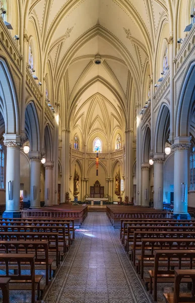 Neogotischer Stil Der Berühmten Kathedrale San Isidro Außerhalb Von Buenos — Stockfoto