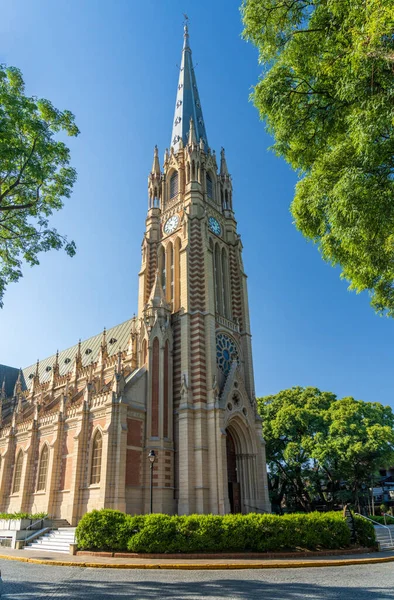 Zobacz Wysoki Wzniesienie Kościoła Katedry San Isidro Pobliżu Buenos Aires — Zdjęcie stockowe