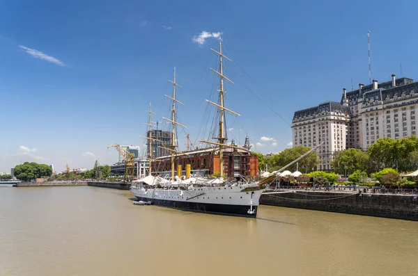 Buenos Aires Argentina February 2023 Steamship Ara Uruguay Museum Docked — Stock Photo, Image
